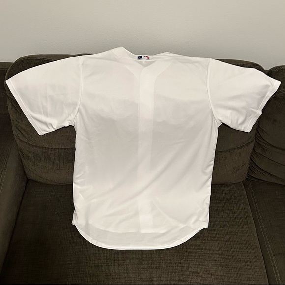 Nike Authentic Los Angeles Dodgers White Home MLB Baseball Jersey Men’s Sz: M - Picture 5 of 5
